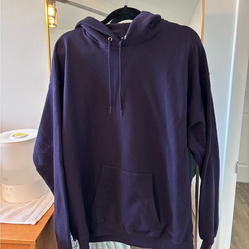 Hanes Deep Purple Men's Hoodie